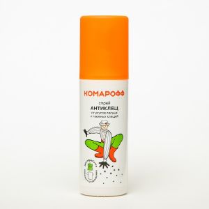 Спрей от клещей КОМАРОФФ 125мл (66780805) х18