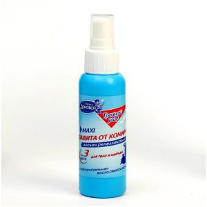 Лосьон-спрей от комаров 100мл ТРОЙНОЙ УДАР Домовой х36