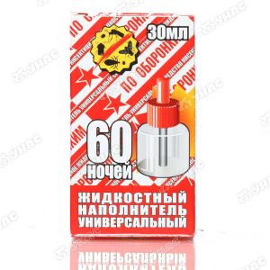 Жидкость от комаров б/з 60дн.(красный) 30мл х24