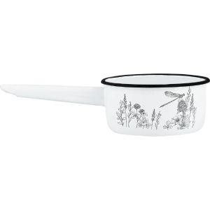 [1С22С] Ковш эмал 1,0л FLORA-2 ТМ Appetite
