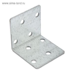 Уголок крепёжный ТУНДРА, 40х40х40х2 мм, цинк, в упаковке 1 шт. 5294202