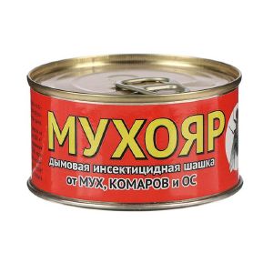 Дымовая шашка 100 г от мух,комаров Мухояр ВХ