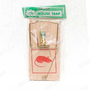 Мышеловка деревянная (NA058-2) 10*5см