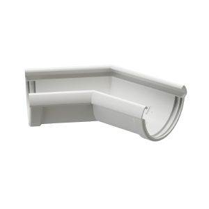 Угол желоба ПВХ Docke Premium d-120 мм 135 гр Пломбир