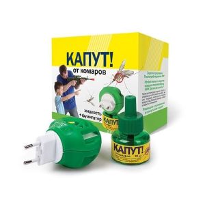 Электрофумигатор с жидкостью от комаров Капут ВХ