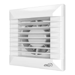 Вентилятор осевой накладной Белый EURO 4 A