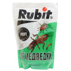 РУБИТ РОФАТОКС гранулы от медведки, проволочника, колорадского жука 240г пакет х30