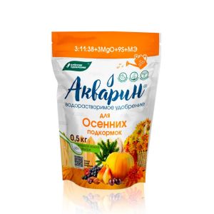 Удобрение для осенних подкормок БХЗ Акварин 0,5 кг