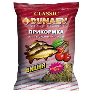 Прикормка «DUNAEV КЛАССИКА» 0.9кг Карп Вишня