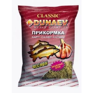 Прикормка «DUNAEV КЛАССИКА» 0.9кг Карп Чеснок