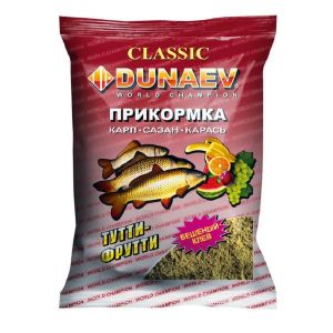 Прикормка «DUNAEV КЛАССИКА» 0.9кг Универсальная Тутти-Фрутти