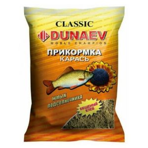 Прикормка «DUNAEV КЛАССИКА» 0.9кг Карась Жмых Подсолнечника