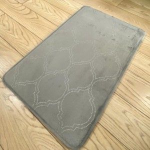 Коврик для ван. комн. Memory stripes Exclusive 50*80 Light Grey