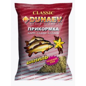 Прикормка «DUNAEV КЛАССИКА» 0.9кг Карп Ваниль