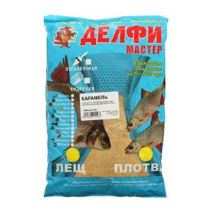 Прикормка DELFI «Мастер», летняя (новая формула), лещ-плотва, карамель, желтая, 800 г 9816645