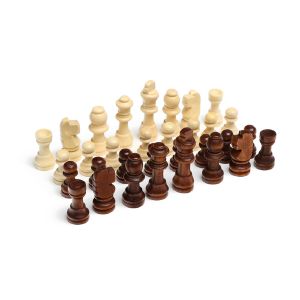 Шахматные фигуры, дерево, король h-5.5 см, пешка h-2.8 см, микс 536156