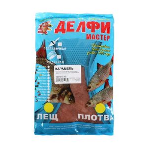 Прикормка DELFI «Мастер», летняя (новая формула), лещ-плотва, карамель, красная, 800 г 5213983