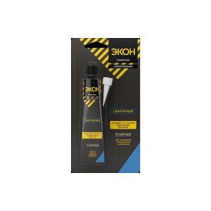 Силиконовый санитарный герметик Экон, 60 мл, прозрачный