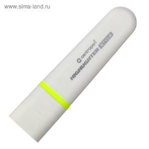 Маркер текстовыделитель 4.6 Centropen 6252/51 STYLE, флуор желтый 462520151 4916553
