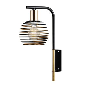 Бра ЭкономСвет 11152/1wBK BK+GD