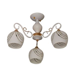 Люстра классическая ЭкономСвет 11170/3WT+GD WT