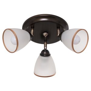 Спотовый светильник ЭкономСвет 11645/3WENGE WT