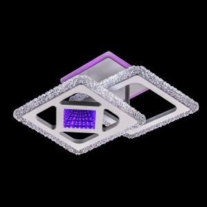 Светильник потолочный светодиодный 51244/2+1WT RBP+3D ЭкономСвет