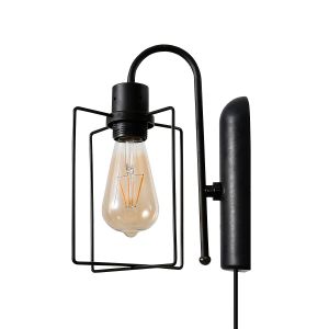 Светильник настенный ЭкономСвет 18103/1wBK