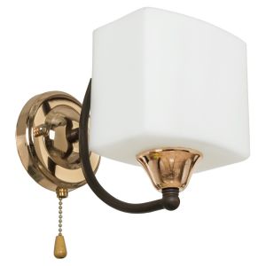 Светильник настенный 33898/1wFGD+BR WT ЭкономСвет