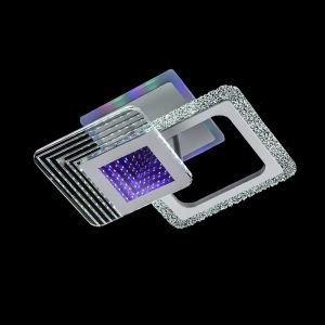 Светильник потолочный светодиодный 51254/2+1WT RBP+3D ЭкономСвет