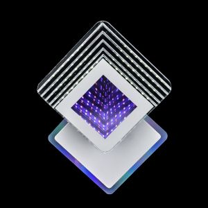 Светильник настенный светодиодный 51252/2wWT RBP+3D ЭкономСвет