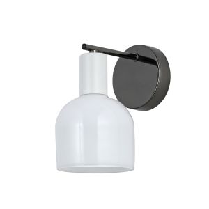 Бра в стиле модерн ЭкономСвет 13102/1wPBK+WT WT