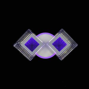 Светильник потолочный светодиодный 51252/2+1WT RBP+3D ЭкономСвет