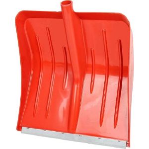 Лопата снеговая Малыш Люкс 360х420 мм Красная без черенка d32