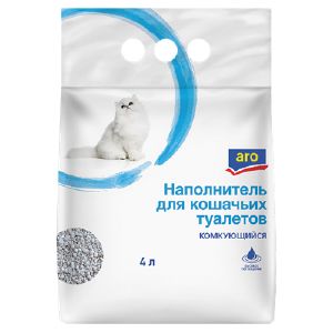 Наполнитель комкующийся Aro 4 л