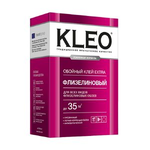 Клей обойный KLEO EXTRA 35 для флизелиновых обоев сыпучий, 240гр