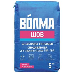 Шпаклевка гипсовая Волма Унишов 5 кг