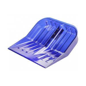 Лопата для уборки снега без черенка Альтернатива М8680, поликарбонат, 430 x 420 мм, синяя