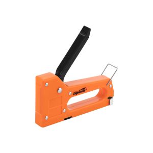 Степлер мебельный пластиковый, со скобами 100 шт, тип скобы 53, 4-8 мм// Sparta