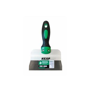 Шпатель фасадный Кедр 200 мм нержавеющая сталь, двухкомпонентная ручка 111-0200