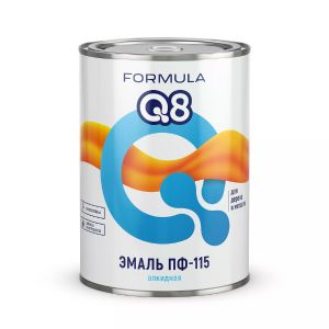 Эмаль ПФ-115 алкидная Formula Q8, глянцевая, 0,8 кг, шоколадная