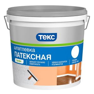 Шпатлевка ТЕКС 8 кг Профи Латексная