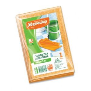 [06003-100] Салфетка для пола «ХОЗЯЮШКА Мила» вискоза 120 гр/м2, 60*70см 1 шт.