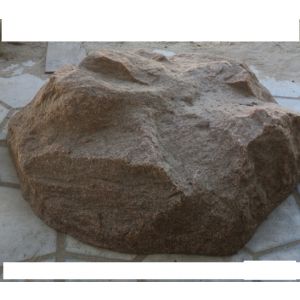 Камень искусственный d-35 см Янтарный гранит